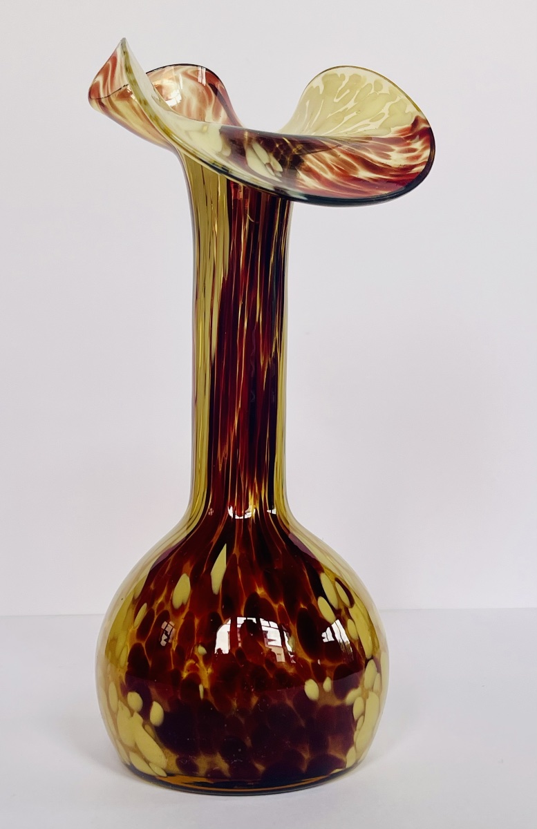 Vase en verre de Clichy 